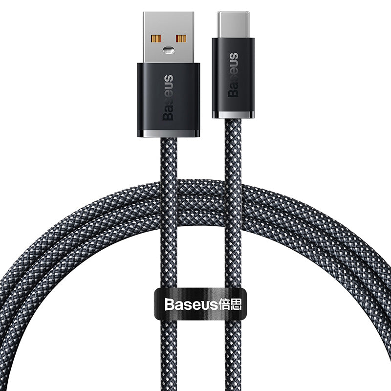 BASEUS KABEL DYNAMIC USB - USB-C 1,0M SZARY 100W