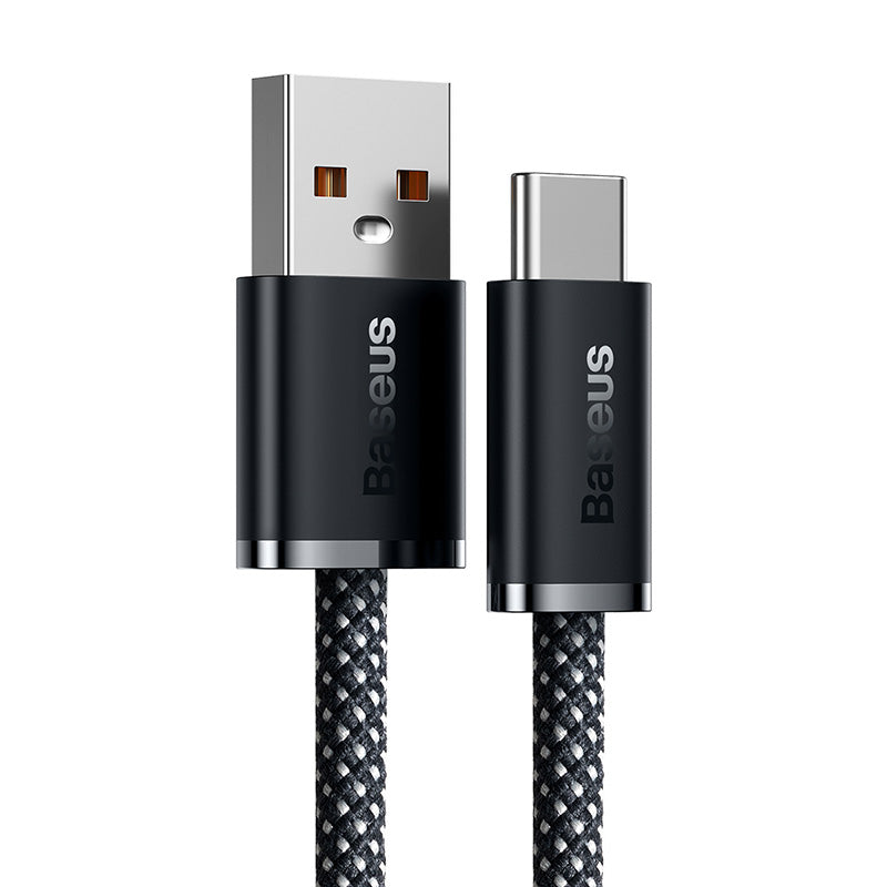 BASEUS KABEL DYNAMIC USB - USB-C 1,0M SZARY 100W