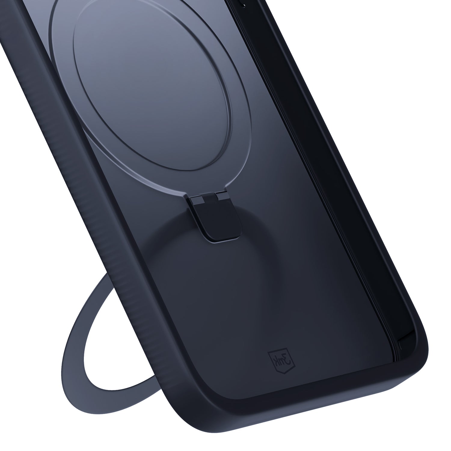 ETUI APPLE IPHONE 15 PLUS - 3MK SMOKE CASE MAG&STAND
