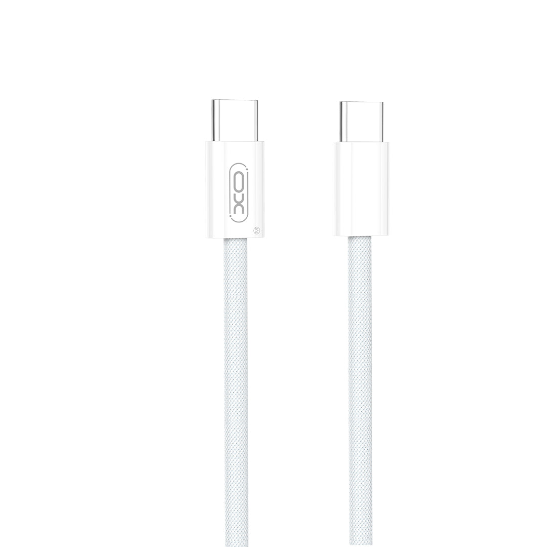 XO KABEL NB-Q260B PD USB-C - USB-C 1,5M BIAŁY 60W