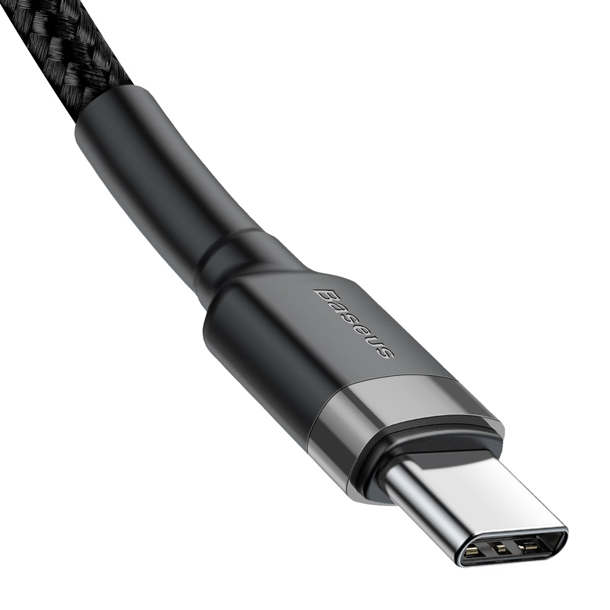 BASEUS KABEL CAFULE PD 2.0 USB-C - USB-C 1,0M 3A SZARO-CZARNY 60W