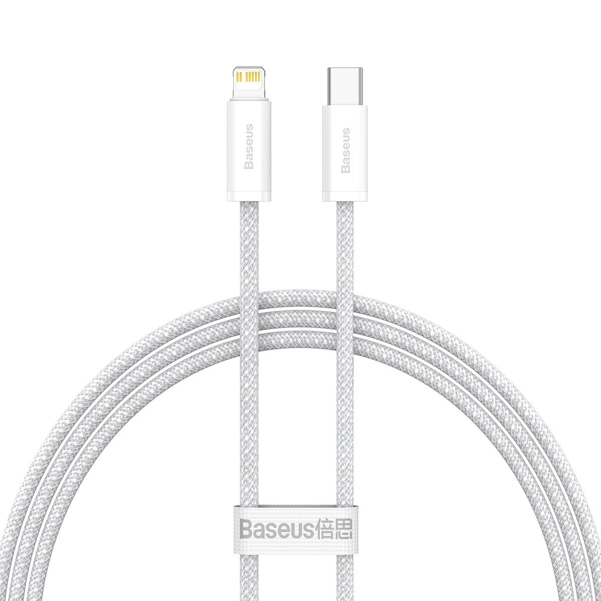BASEUS KABEL DYNAMIC PD USB-C - LIGHTNING 1,0M BIAŁY 20W