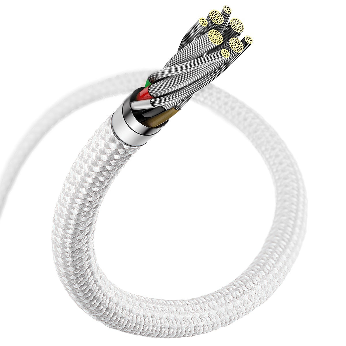 BASEUS KABEL DYNAMIC PD USB-C - LIGHTNING 1,0M BIAŁY 20W