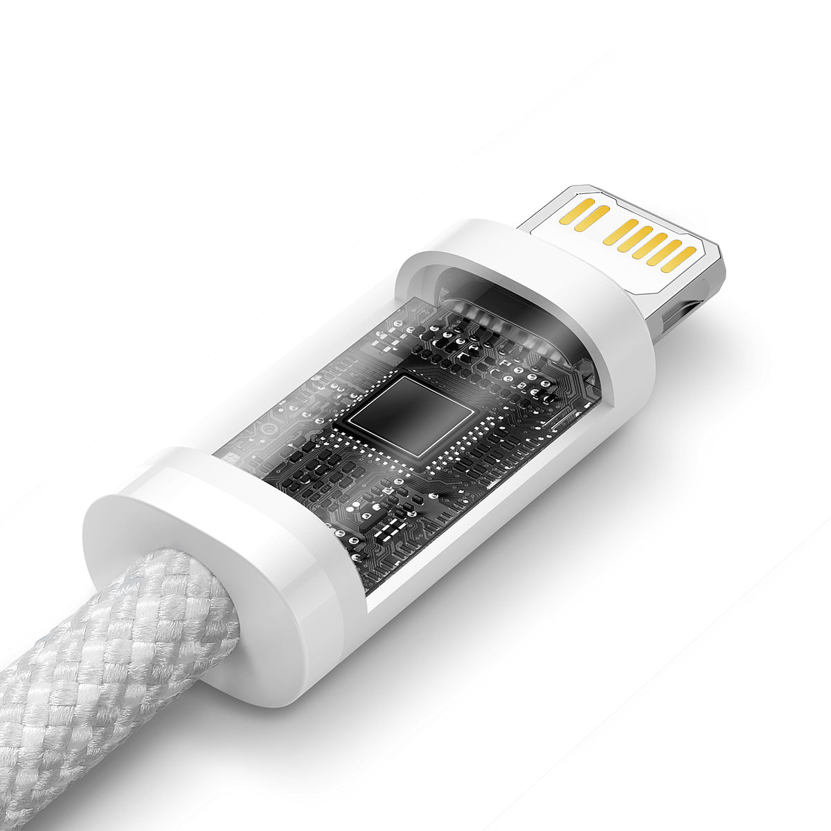 BASEUS KABEL DYNAMIC PD USB-C - LIGHTNING 1,0M BIAŁY 20W