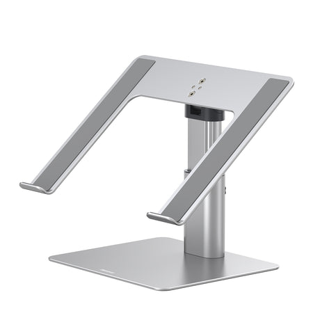 BASEUS PODSTAWKA NA LAPTOPA METAL ADJUSTABLE LAPTOP STAND SREBRNA
