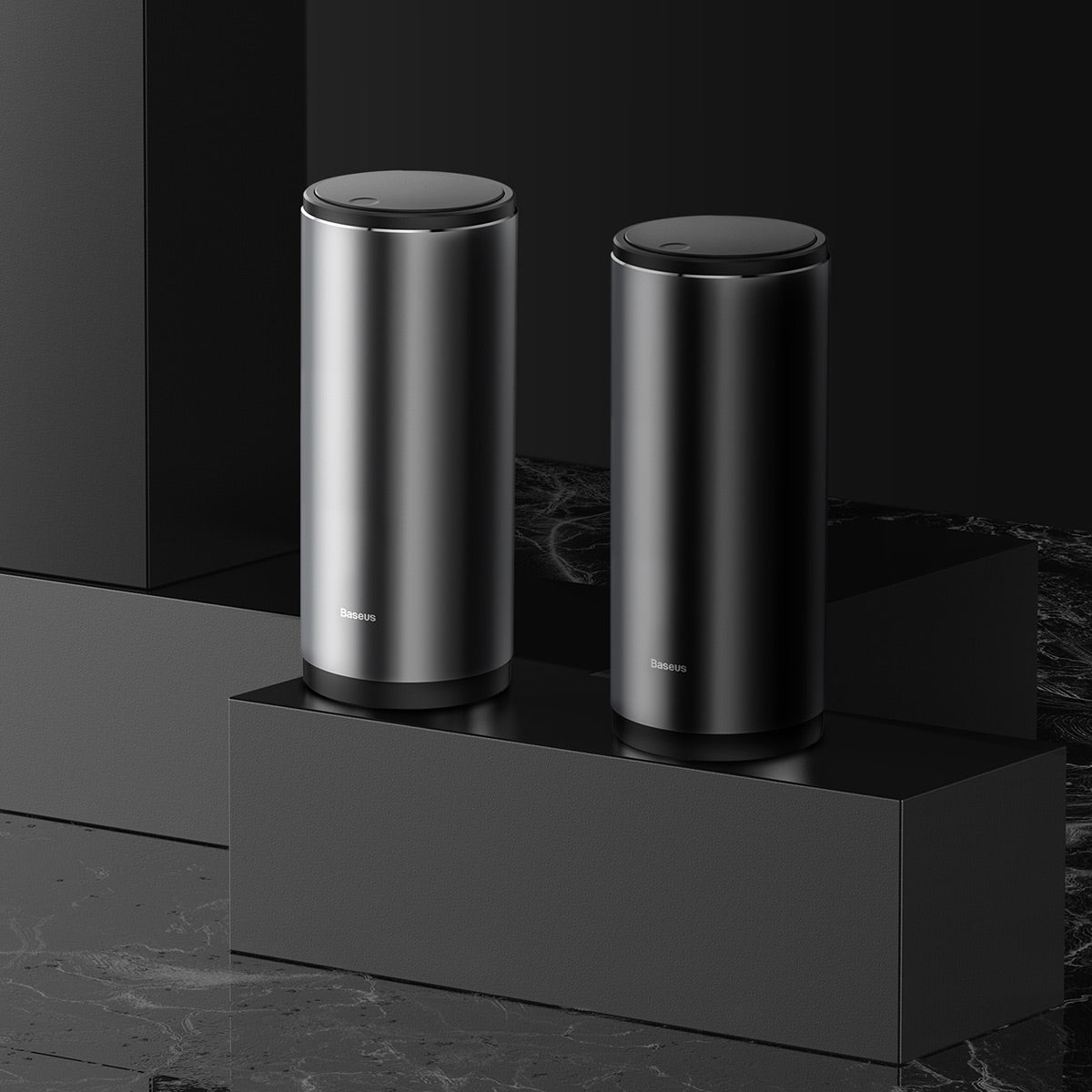 BASEUS KUBEŁ SAMOCHODOWY NA ŚMIECI GENTLEMAN CZARNY 30 WORECZKÓW