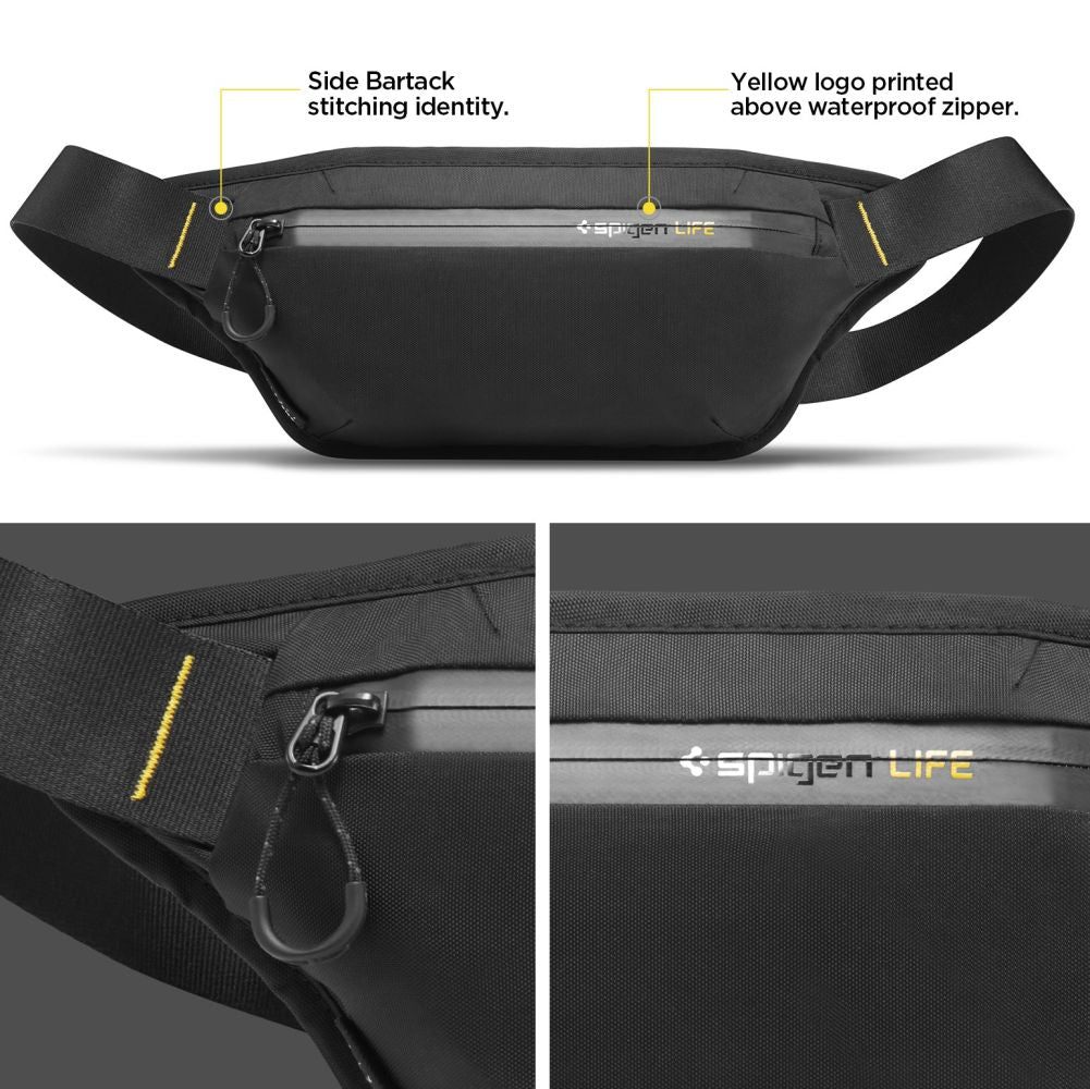 ETUI SPIGEN KD411 WAISTBAG KLASDEN CZARNE