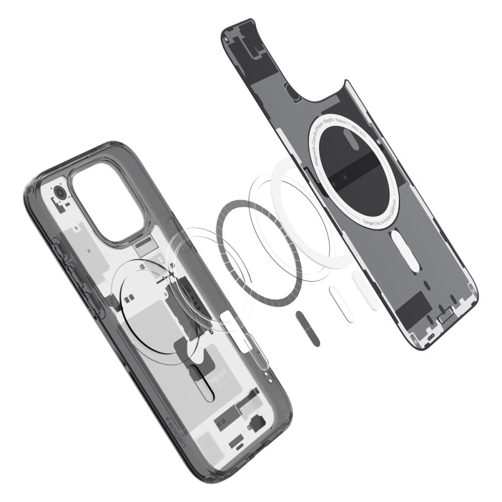 ETUI SPIGEN ULTRA HYBRID MAG MAGSAFE IPHONE 16 PRO MAX ZERO ONE CZARNE