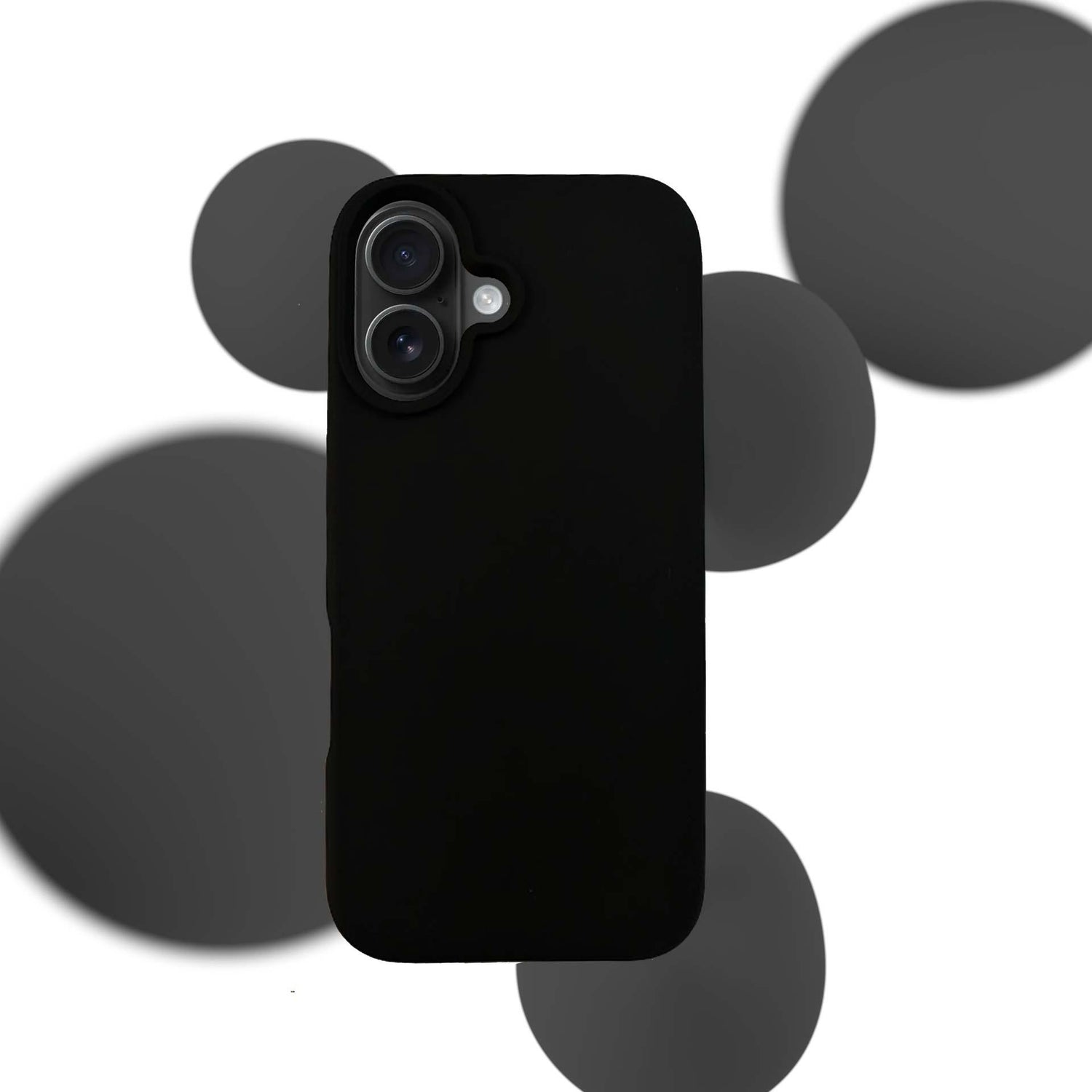 ETUI APPLE IPHONE 16 PLUS - 3MK SILICONE CASE CZARNE