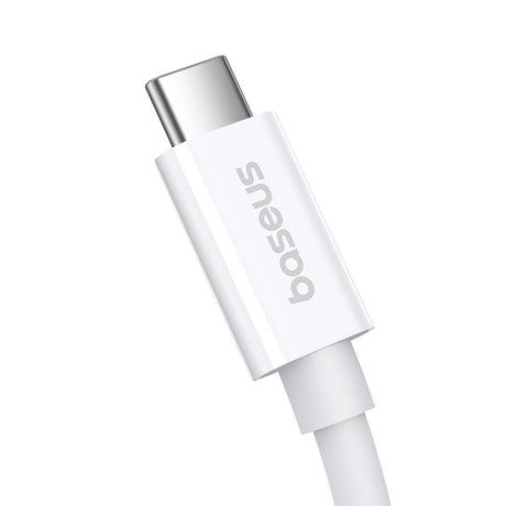 BASEUS KABEL SUPERIOR SERIES 2 USB4 FULL-FUNCTION FAST CHARGING CABLE TYPE-C TO TYPE-C 240W 1M BIAŁY