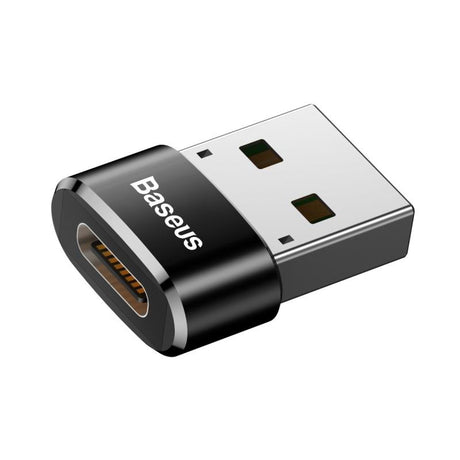 BASEUS ADAPTER OTG MINI USB-C - USB CZARNY