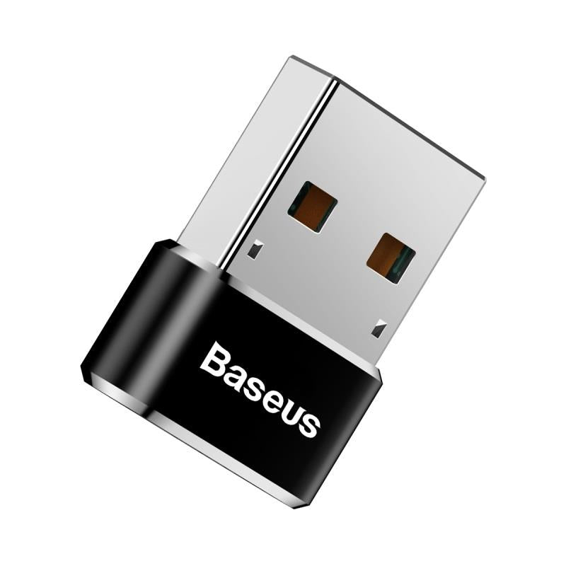 BASEUS ADAPTER OTG MINI USB-C - USB CZARNY