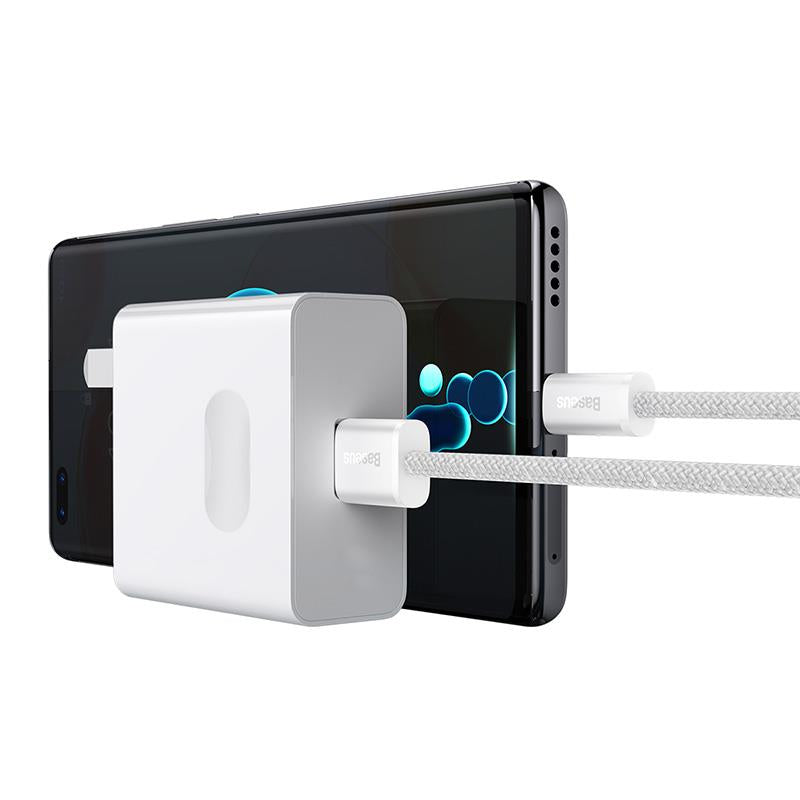 BASEUS KABEL DYNAMIC USB - USB-C 2,0M BIAŁY 100W