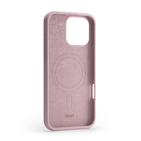 NAKŁADKA ETTERI SILICONE MAG IPHONE 16 PLUS 6,7" JASNORÓŻOWA