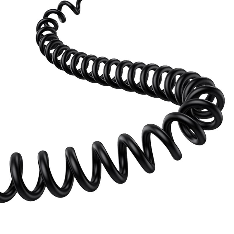 BASEUS ŁADOWARKA SAMOCHODOWA USB-C - USB-A 60W CZARNA Z KABLEM USB-C - LIGHTNING