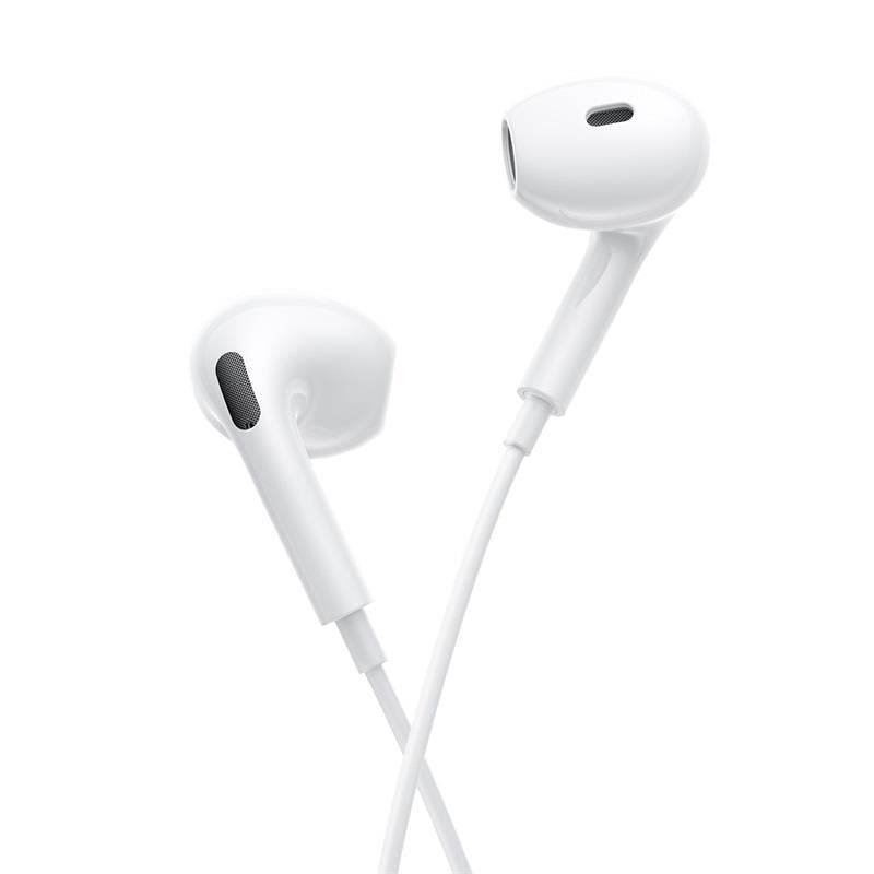 BASEUS ENCOK HZ19 SŁUCHAWKI PRZEWODOWE JACK 3,5 MM BIAŁE
