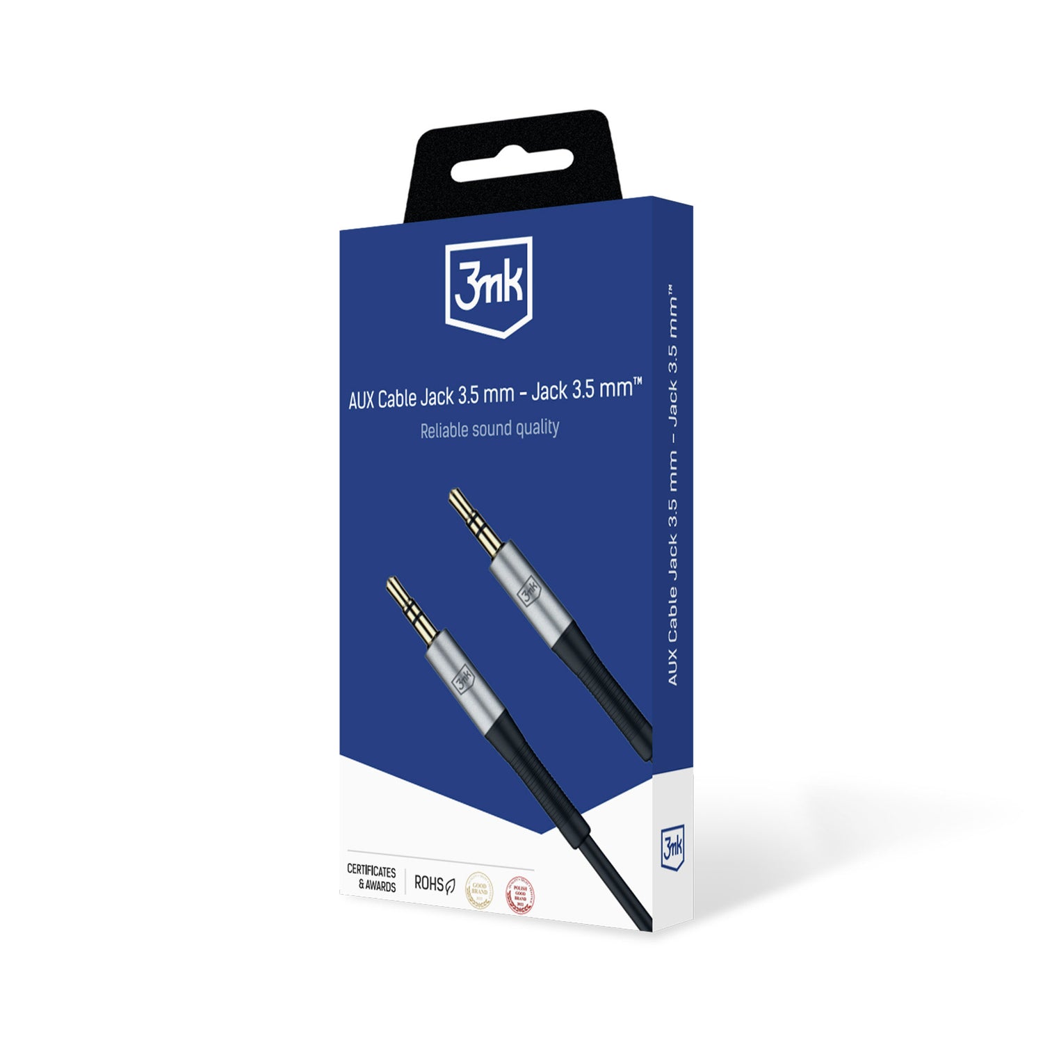 KABEL 3MK AUX CABLE JACK 3,5 MM - JACK 3,5 MM