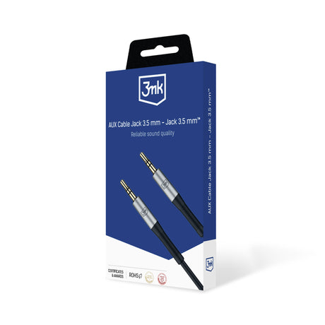 KABEL 3MK AUX CABLE JACK 3,5 MM - JACK 3,5 MM