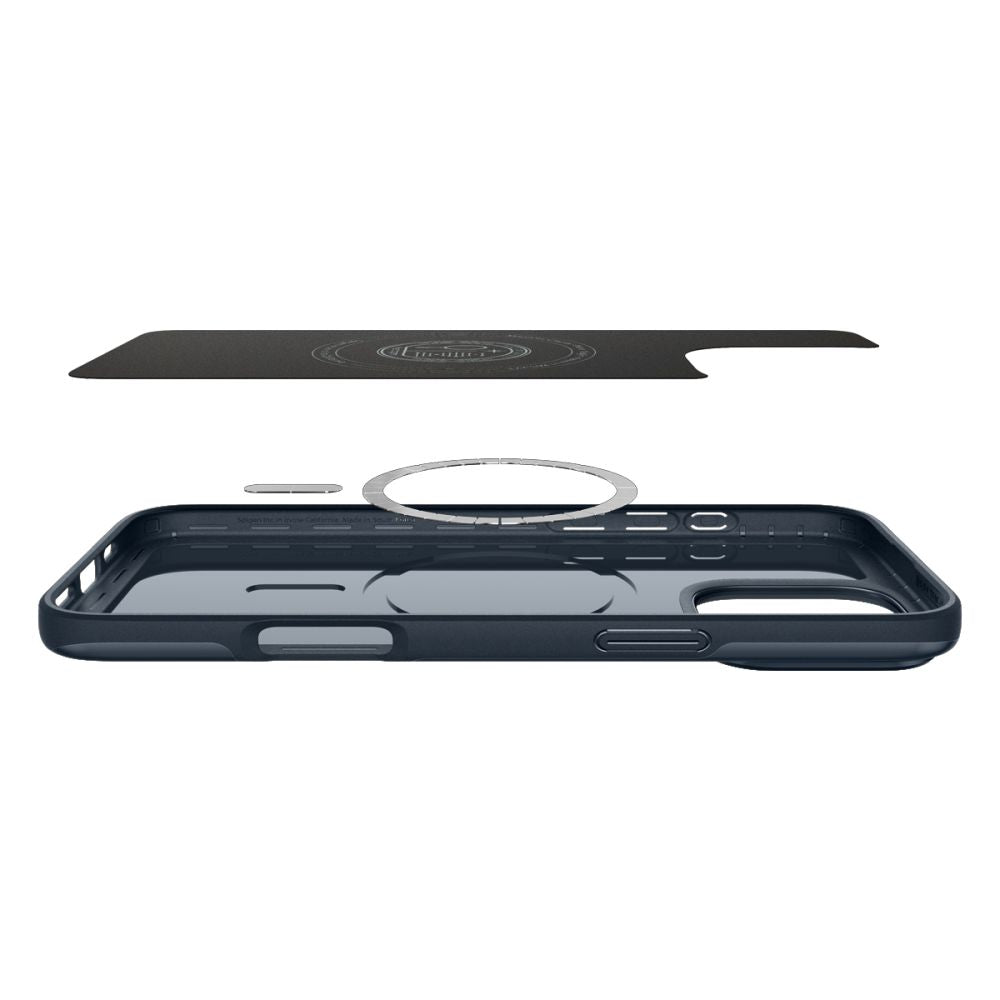 ETUI SPIGEN THIN FIT MAG MAGSAFE IPHONE 16 PRO MAX METAL SLATE CIEMNOSZARE