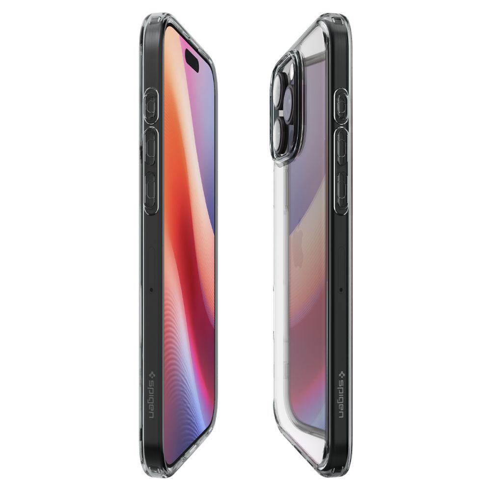 ETUI SPIGEN ULTRA HYBRID IPHONE 16 PRO MAX SPACE CRYSTAL TRANSPARENTNO DYMIONE