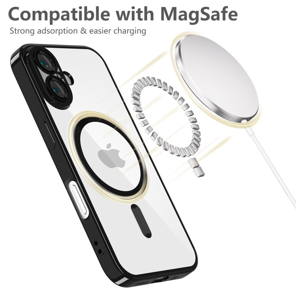 ETUI TECH-PROTECT MAGFLEX MAGSAFE IPHONE 16E CZARNE