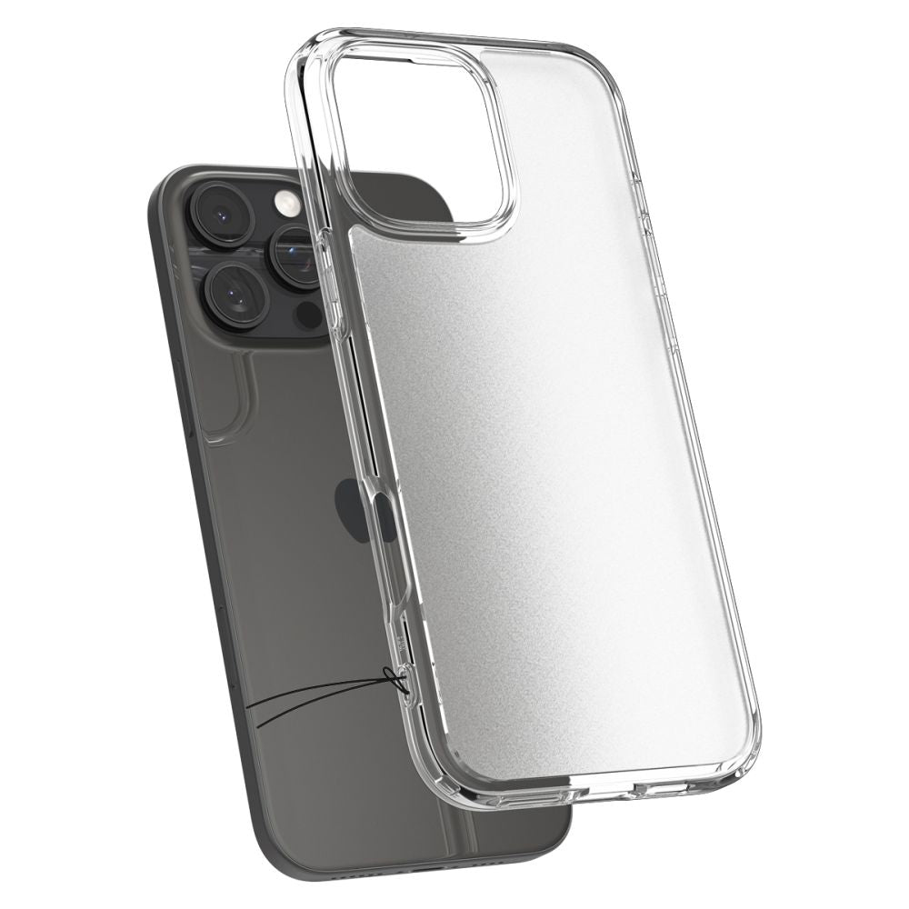 ETUI SPIGEN ULTRA HYBRID IPHONE 16 PRO FROST CLEAR MATOWE TRANSPARENTNE