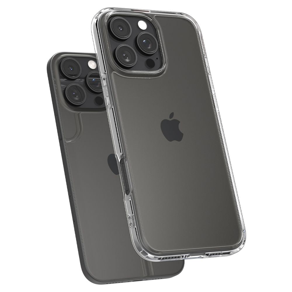 ETUI SPIGEN ULTRA HYBRID IPHONE 16 PRO MAX CRYSTAL CLEAR TRANSPARETNE