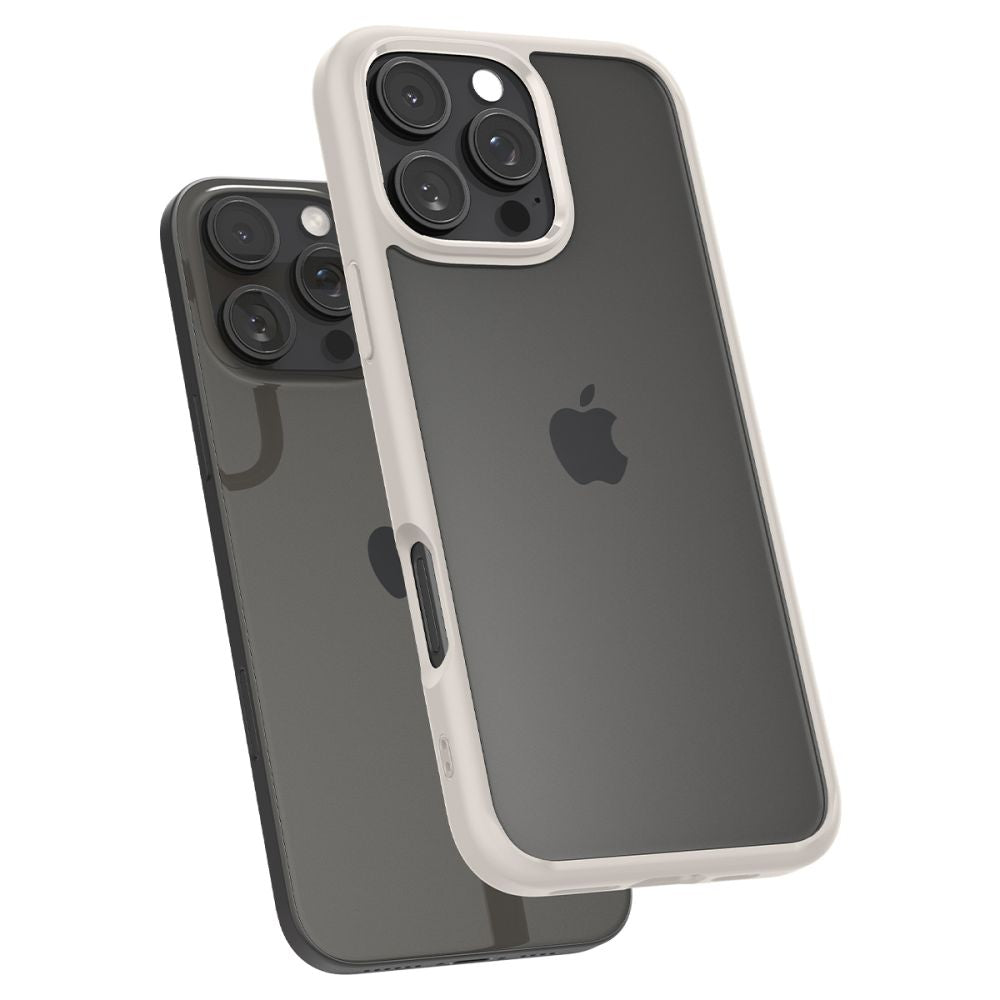 ETUI SPIGEN ULTRA HYBRID IPHONE 16 PRO MAX NATURAL TITANIUM TYTANOWE