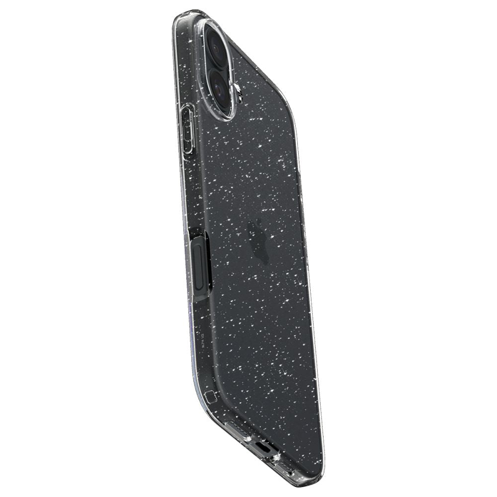 ETUI SPIGEN LIQUID CRYSTAL IPHONE 16 GLITTER CRYSTAL TRANSPARENTNO BROKATOWE