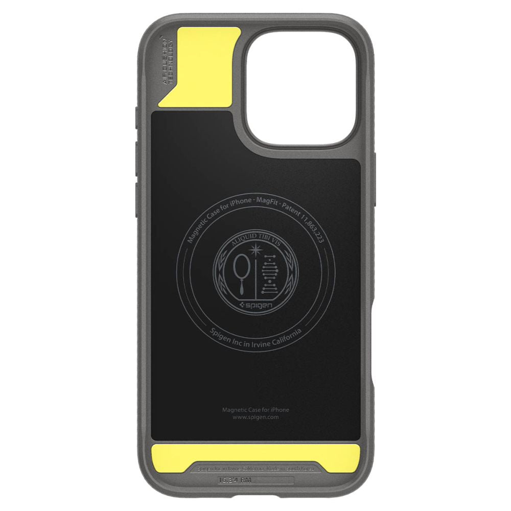 ETUI SPIGEN RUGGED ARMOR MAG MAGSAFE IPHONE 16 PRO GREY SZARE