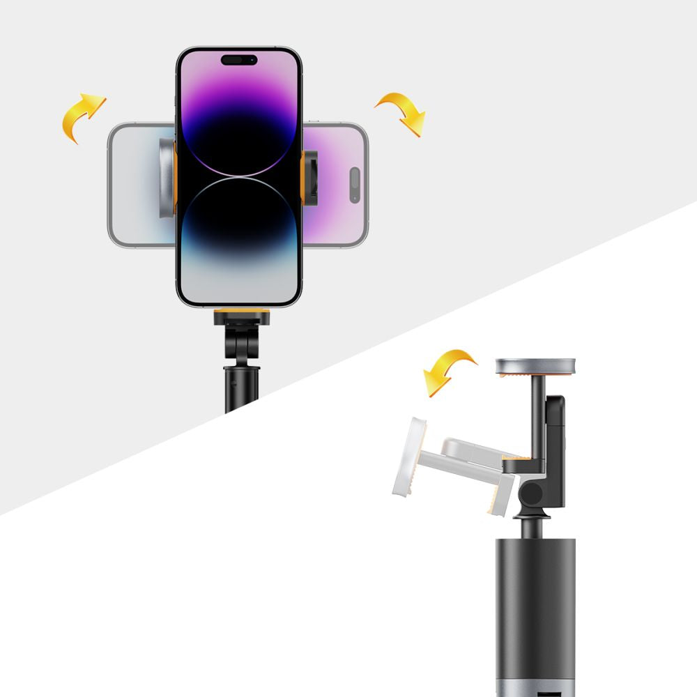 SELFIE STICK TRIPOD TECH-PROTECT L08S BLUETOOTH  BLACK CZARNY