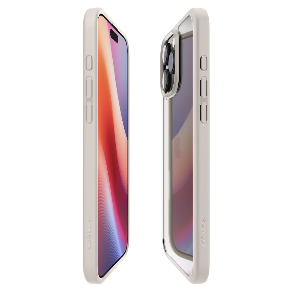 ETUI SPIGEN ULTRA HYBRID IPHONE 16 PRO MAX NATURAL TITANIUM TYTANOWE