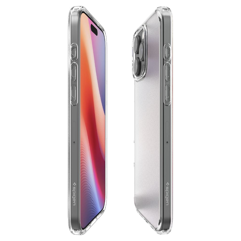 ETUI SPIGEN ULTRA HYBRID IPHONE 16 PRO MAX FROST CLEAR MATOWO TRANSPARETNE