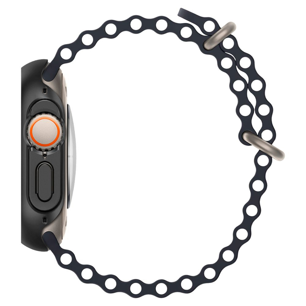 ETUI SPIGEN THIN FIT APPLE WATCH ULTRA 1 / 2 (49 MM) BLACK CZARNE
