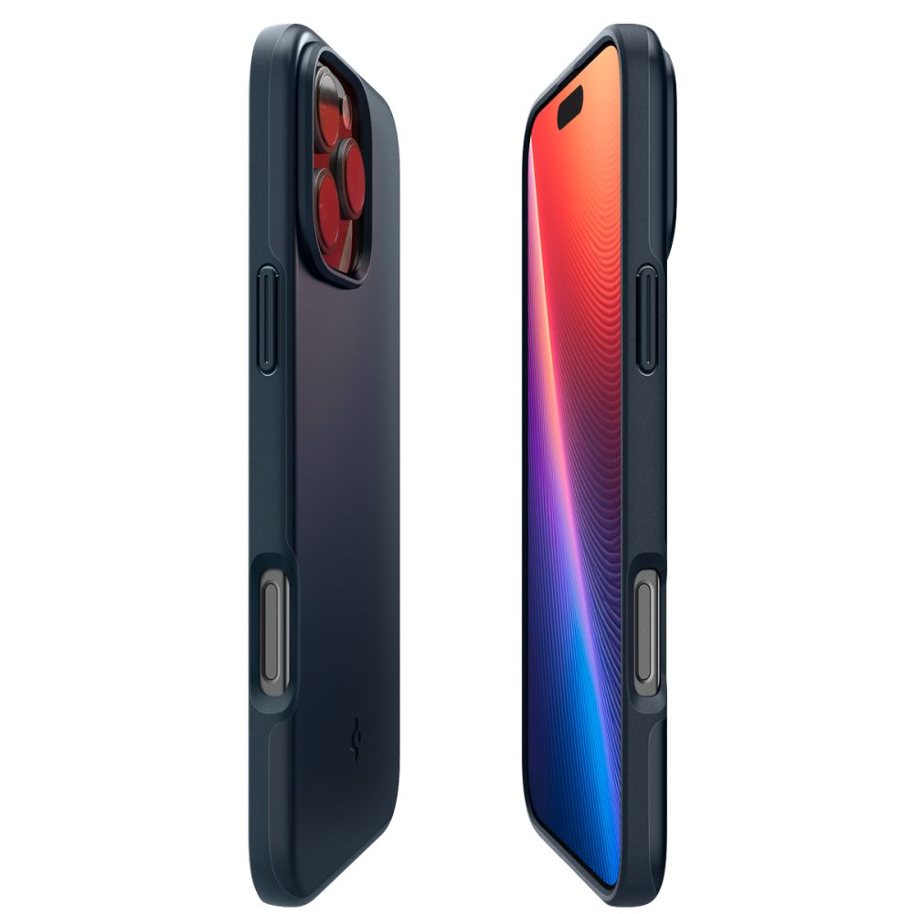 ETUI SPIGEN THIN FIT MAG MAGSAFE IPHONE 16 PRO MAX METAL SLATE CIEMNOSZARE