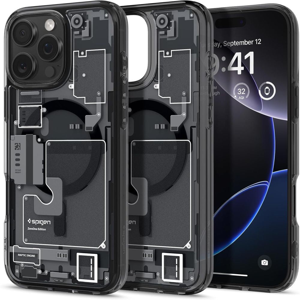 ETUI SPIGEN ULTRA HYBRID MAG MAGSAFE IPHONE 16 PRO MAX ZERO ONE CZARNE