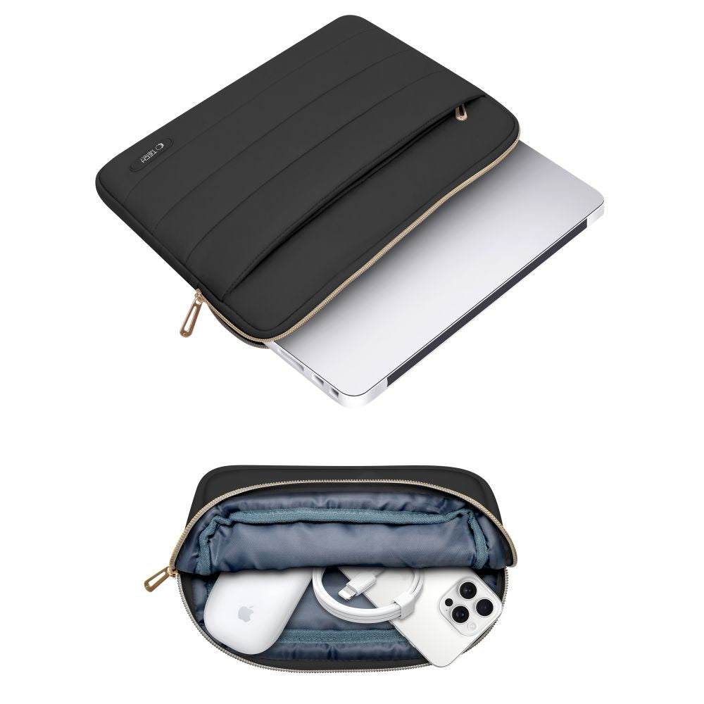 TORBA NA LAPTOPA TECH-PROTECT PUFFY LAPTOP 13-14 CZARNA