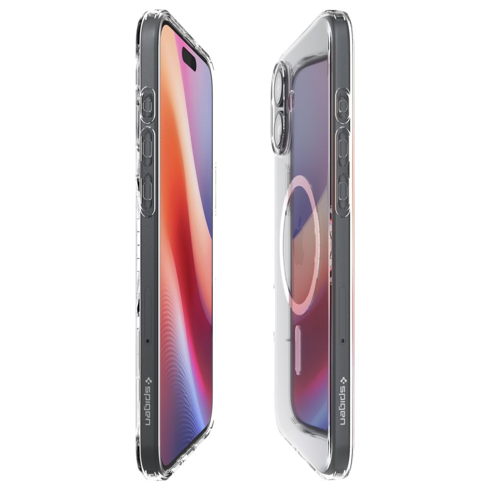 ETUI SPIGEN LIQUID CRYSTAL MAG MAGSAFE IPHONE 16 PLUS CLEAR TRANSPARENTNE