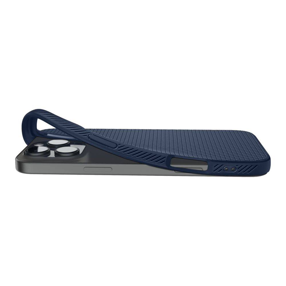 ETUI SPIGEN LIQUID AIR IPHONE 16 PRO MAX NAVY BLUE NIEBIESKIE