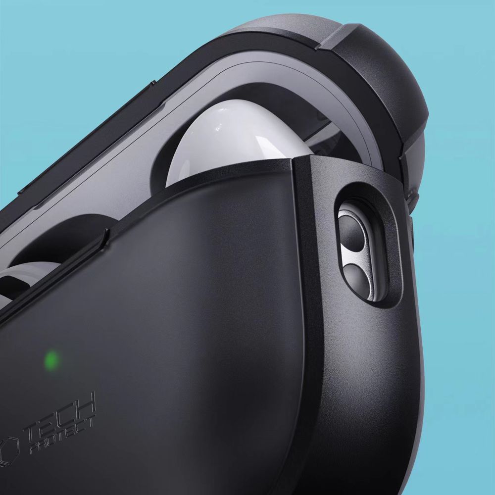 ETUI NA SŁUCHAWKI TECH-PROTECT MAGMAT APPLE AIRPODS PRO 1 / 2 SZARE
