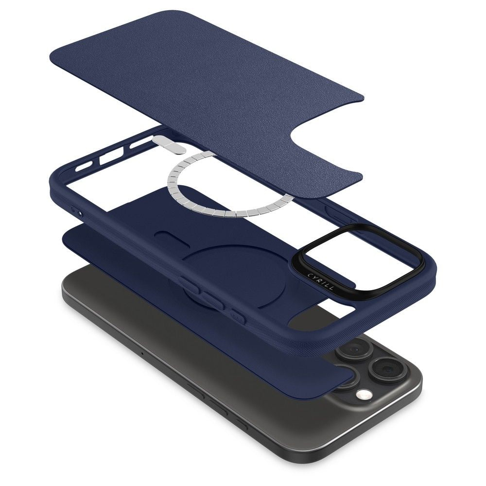 ETUI SPIGEN CYRILL KAJUK MAG MAGSAFE IPHONE 16 PRO NAVY NIEBIESKIE
