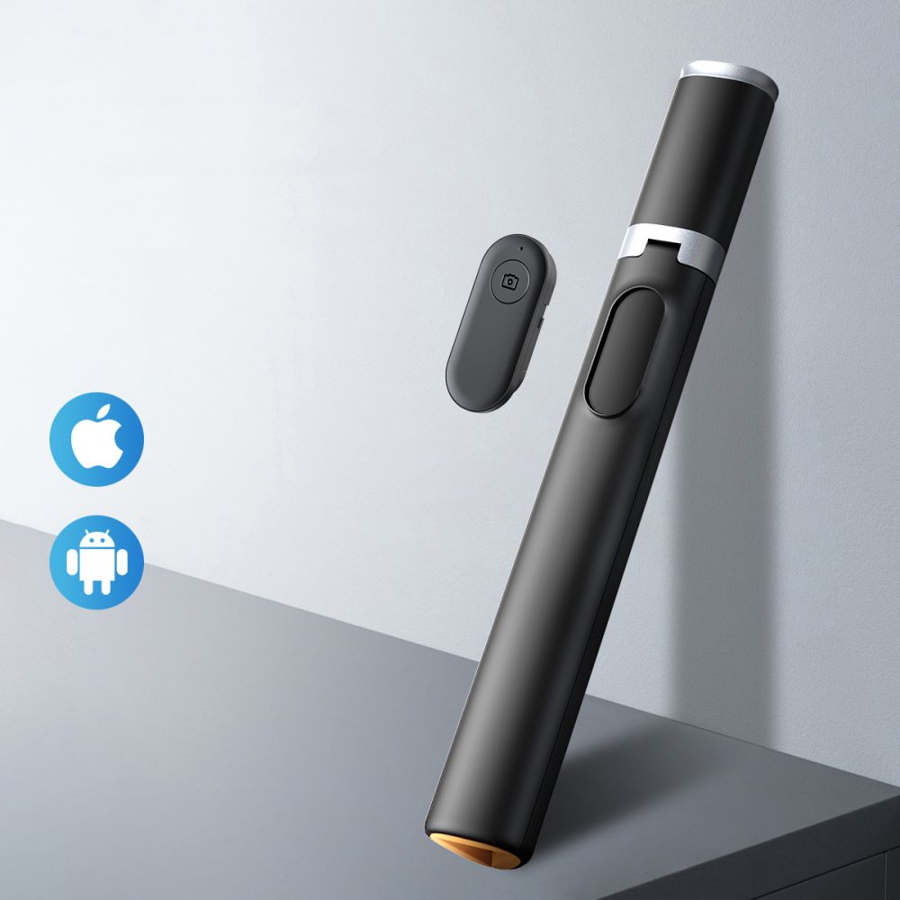 SELFIE STICK TRIPOD TECH-PROTECT L08S BLUETOOTH  BLACK CZARNY