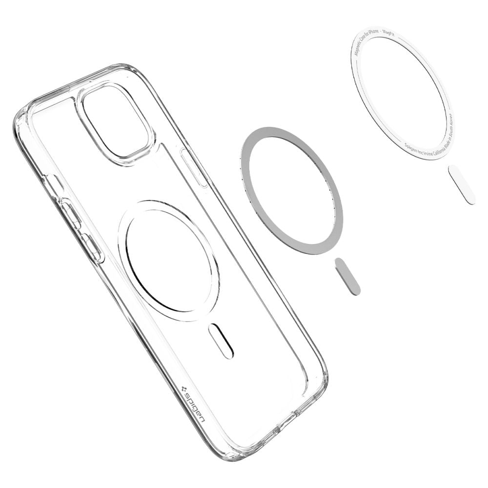 ETUI SPIGEN ULTRA HYBRID MAG MAGSAFE IPHONE 14 BIAŁE