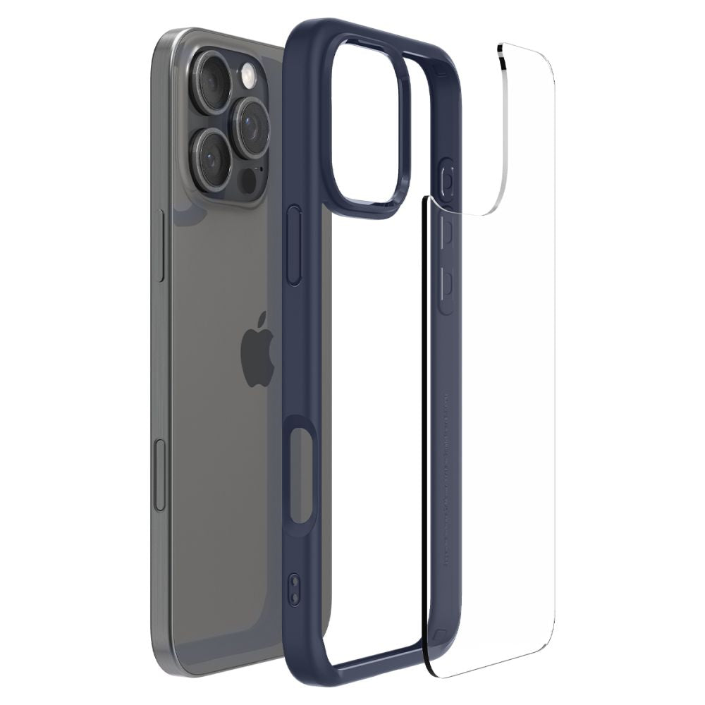 ETUI SPIGEN ULTRA HYBRID IPHONE 16 PRO MAX NAVY BLUE NIEBIESKIE