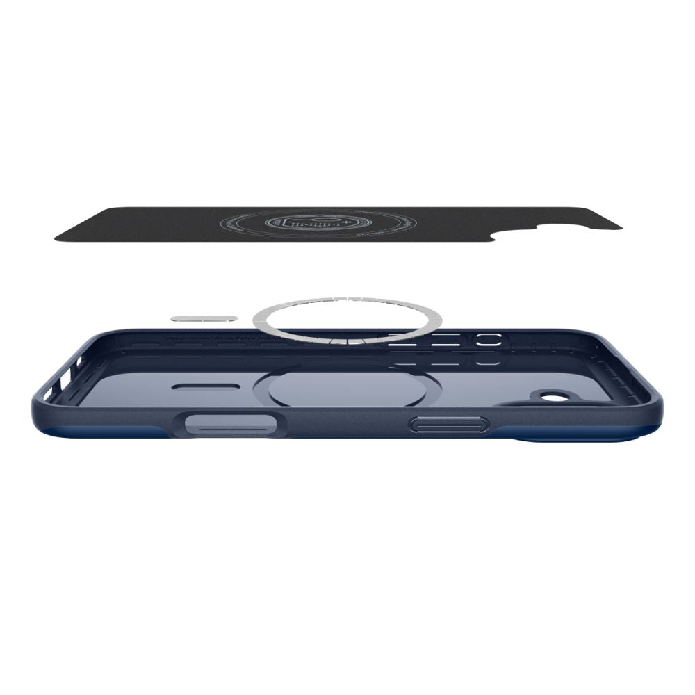 ETUI SPIGEN THIN FIT MAG MAGSAFE IPHONE 16 NAVY BLUE NIEBIESKIE