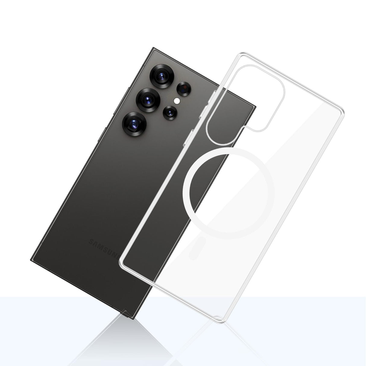 ETUI SAMSUNG GALAXY S25 ULTRA - 3MK CLEAR MAGCASE