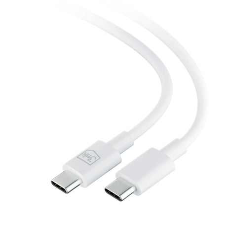 KABEL 3MK HYPER CABLE C TO C 100W 1.2M WHITE BIAŁY