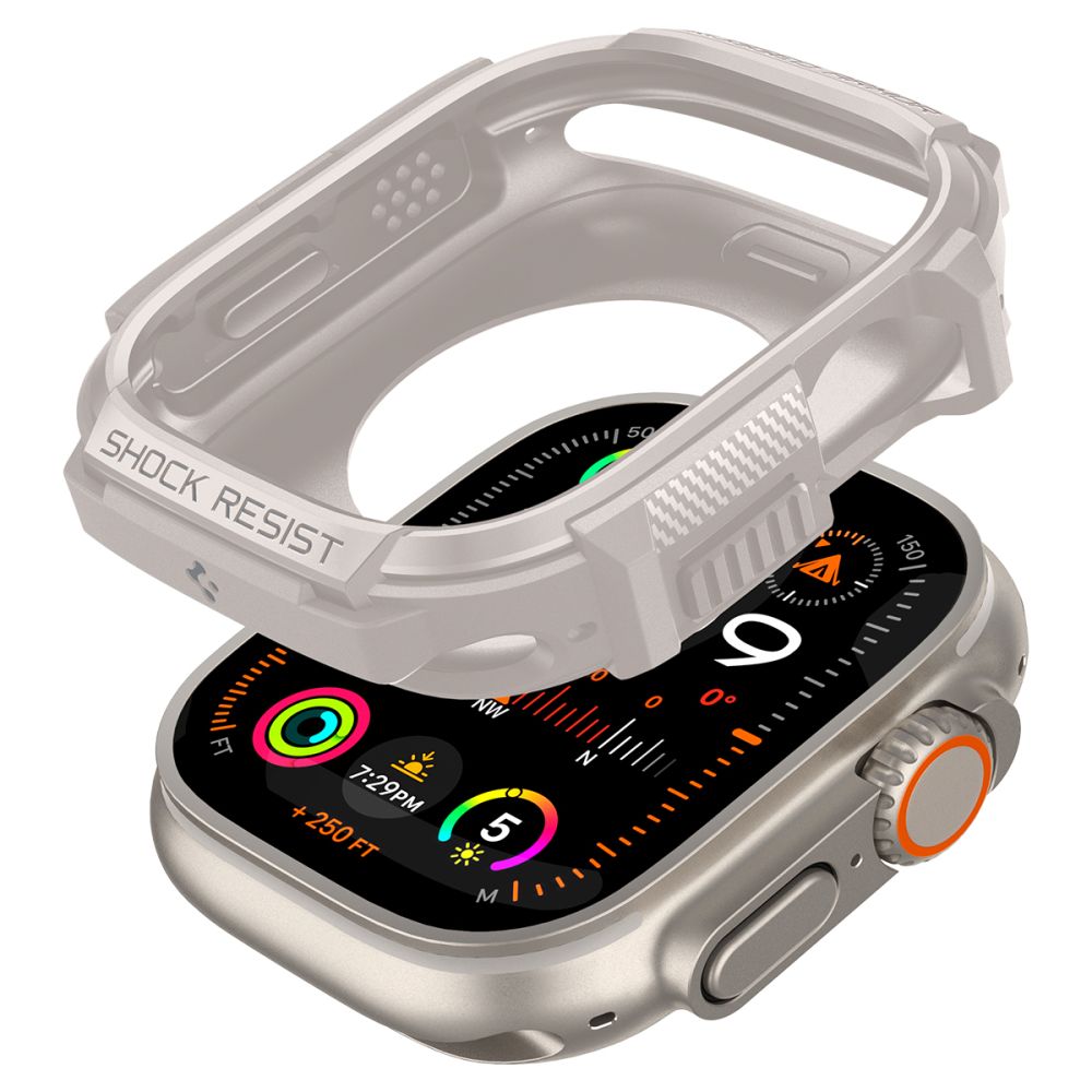 ETUI SPIGEN RUGGED ARMOR APPLE WATCH ULTRA 1 / 2 (49 MM) DUNE BEIGE BEŻOWE