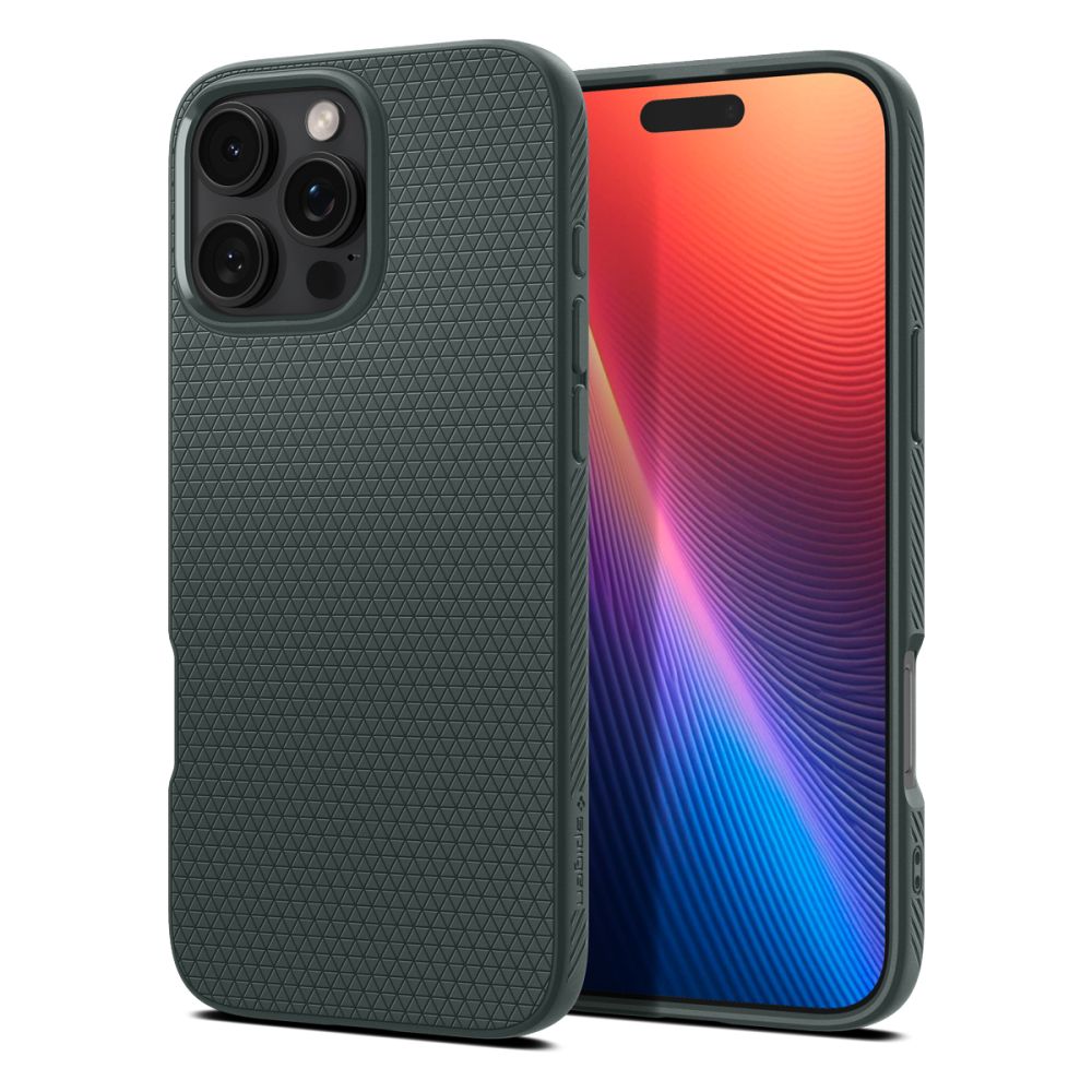 ETUI SPIGEN LIQUID AIR IPHONE 16 PRO ABYSS GREEN ZIELONE
