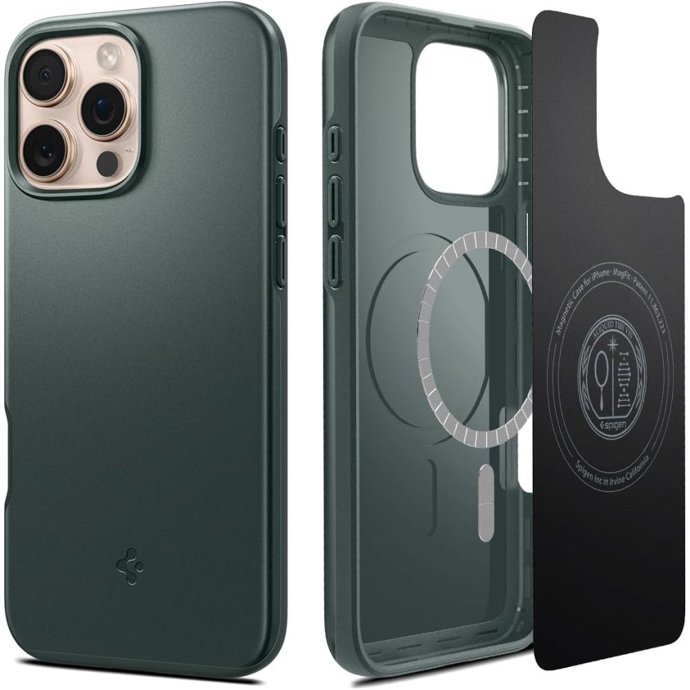 ETUI SPIGEN THIN FIT MAG MAGSAFE IPHONE 16 PRO MAX ZIELONE